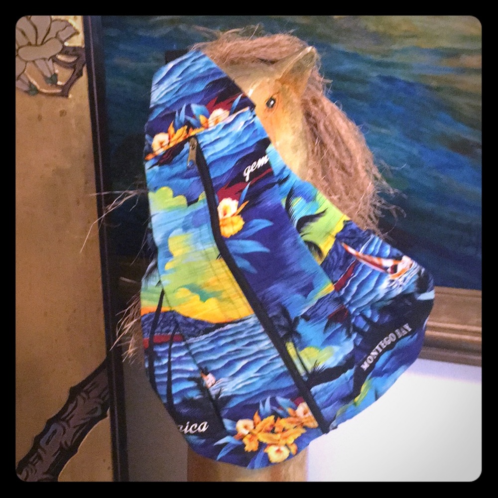 BACK-PACK NWOT- Montego Bay Tropical Design